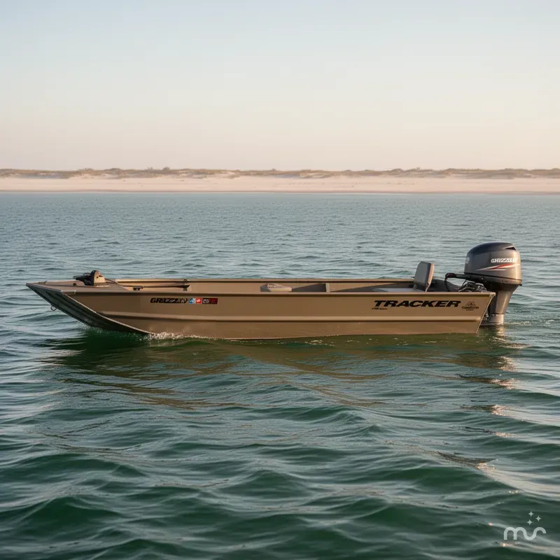 Slide: The Image of Tracker Grizzly 1754 Utility 2026 - 2