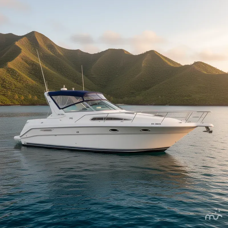 Slide: The Image of Sea Ray Sundancer 330 1992 - 2