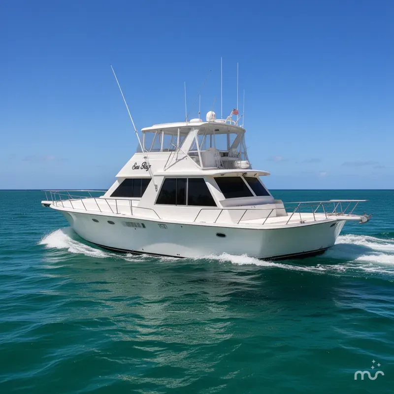 Slide: The Image of Viking 60 Cockpit Sport Yacht 1996 - 0