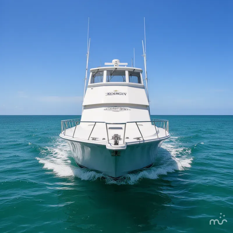 Slide: The Image of Viking 60 Cockpit Sport Yacht 1996 - 1