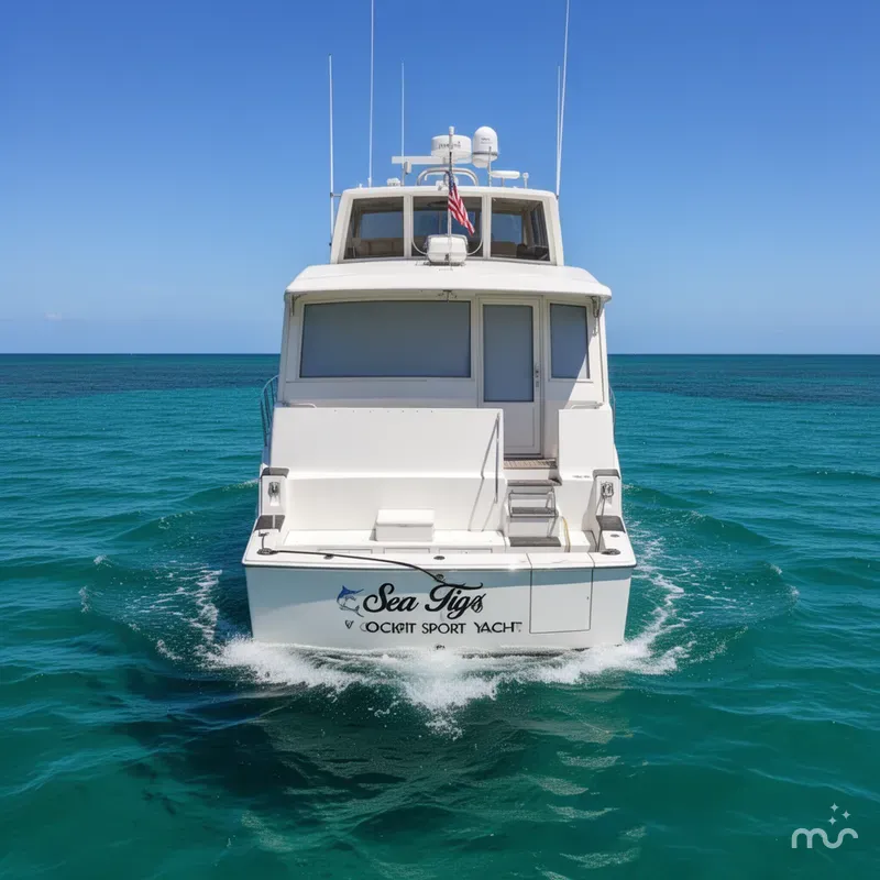 Slide: The Image of Viking 60 Cockpit Sport Yacht 1996 - 3
