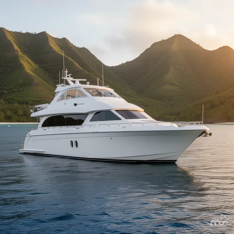 Slide: The Image of Hatteras 72 Motor Yacht 2008 - 2