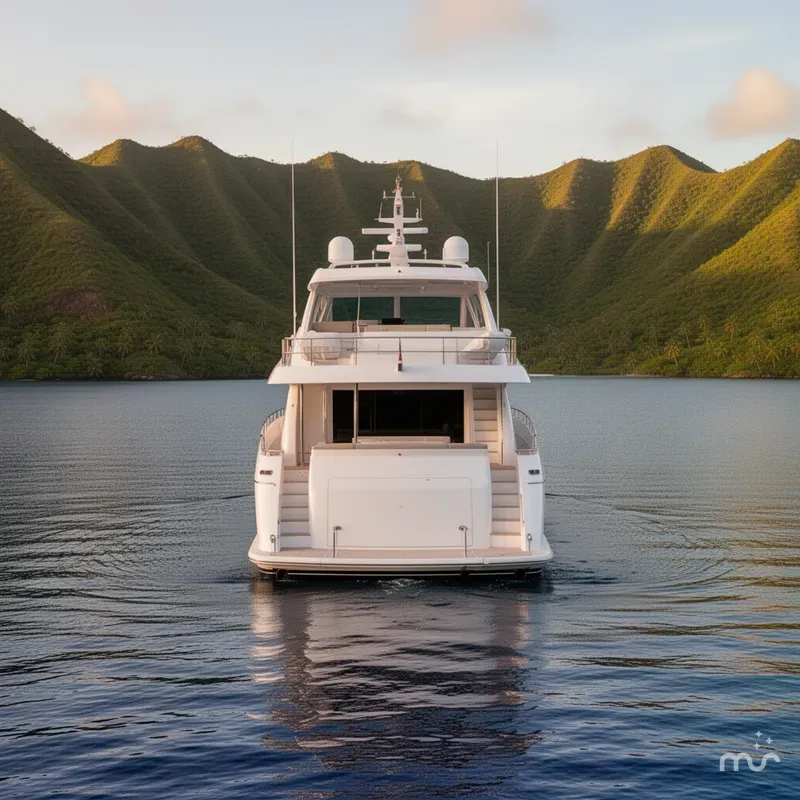 Slide: The Image of Hatteras 72 Motor Yacht 2008 - 3