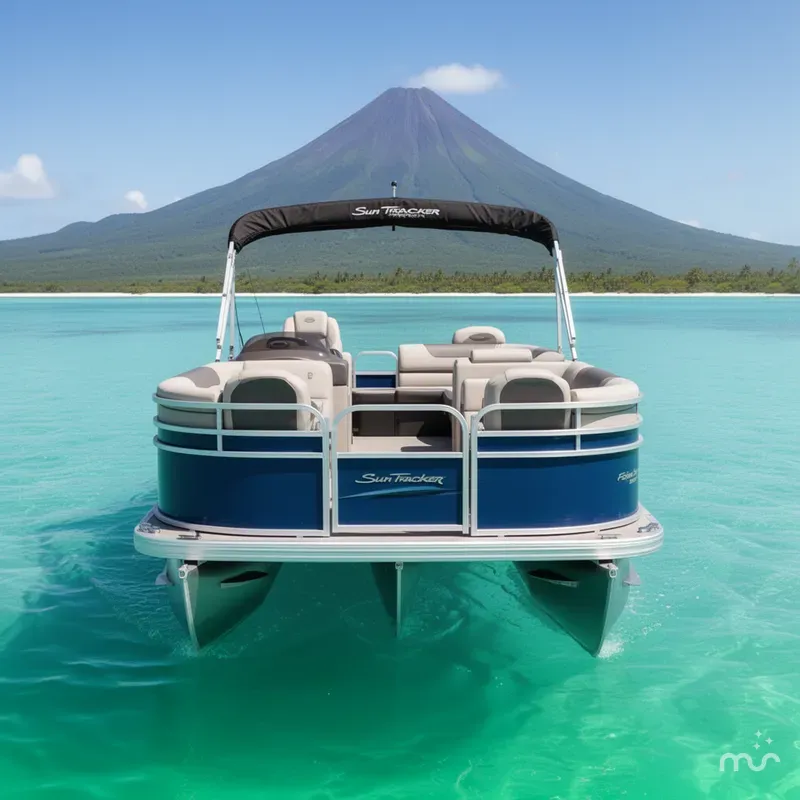 Slide: The Image of Sun Tracker Fishin' Barge 20 DLX 2026 - 1