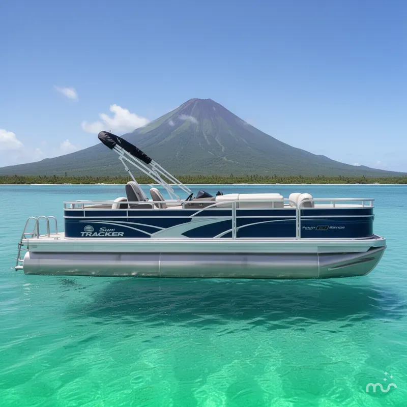 Slide: The Image of Sun Tracker Fishin' Barge 20 DLX 2026 - 2