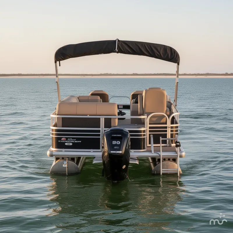 Slide: The Image of Sun Tracker Fishin' Barge 20 DLX 2022 - 3
