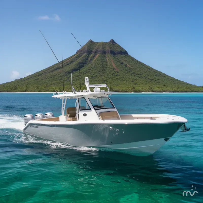 The Image of Everglades 395 Center Console 2021 - 0