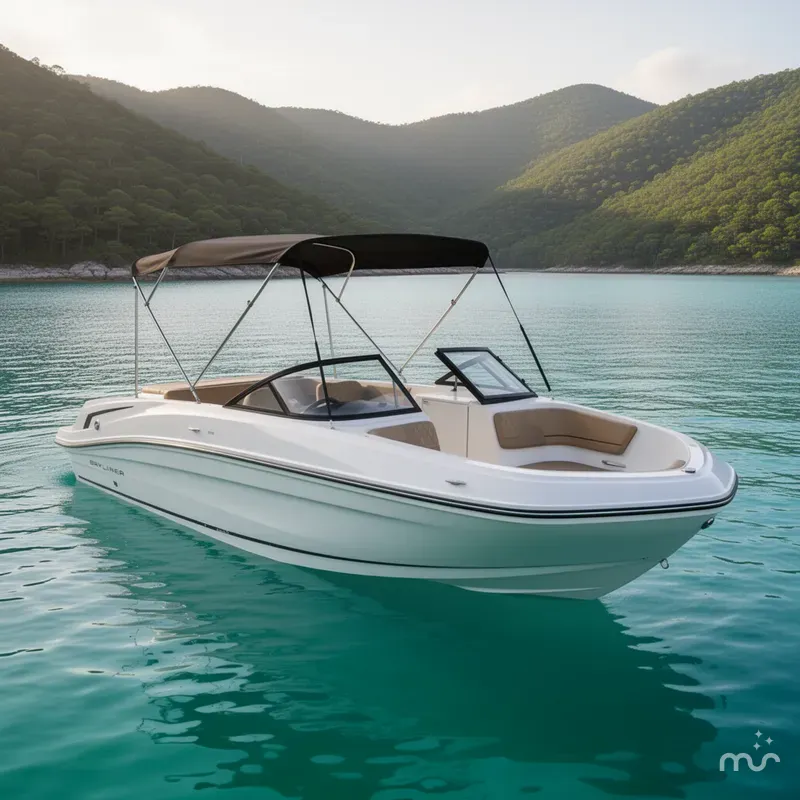 Slide: The Image of Bayliner VR6 Bowrider OB 2024 - 2