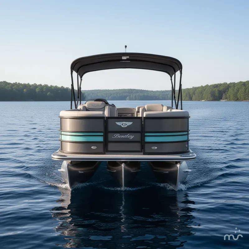Slide: The Image of Bentley Pontoons Legacy Navigator 2026 - 3