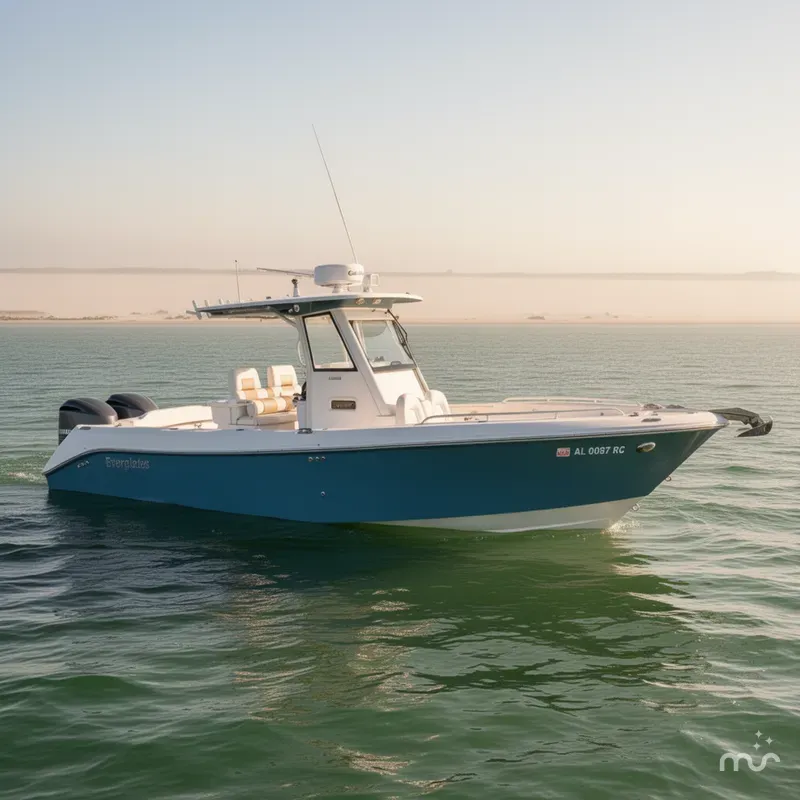 Slide: The Image of Everglades 295 Center Console 2011 - 0