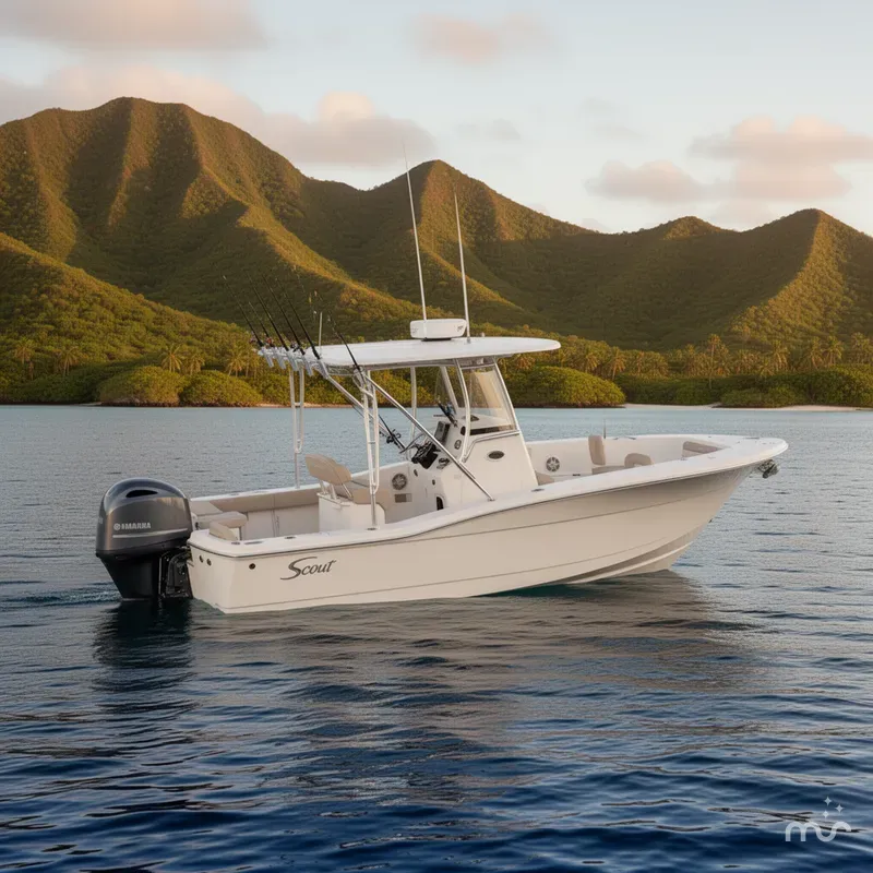 Slide: The Image of Scout 195 Sportfish 2026 - 2