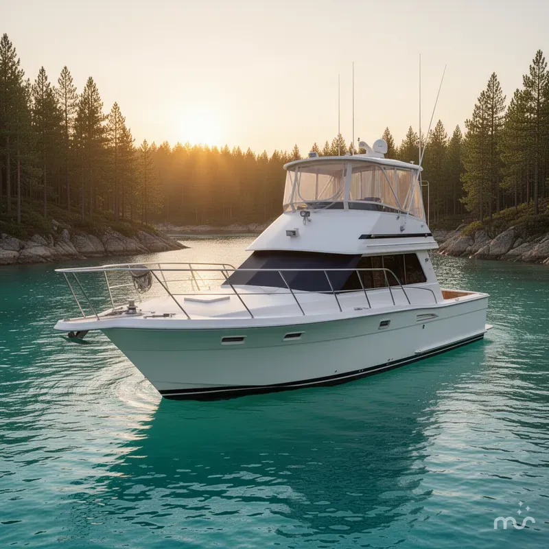 The Image of Hatteras 40 Motor Yacht 1990 - 0