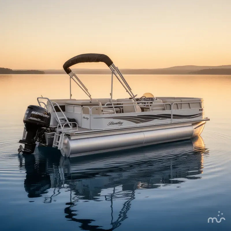 Slide: The Image of Bentley Pontoons 243 cruise 2010 - 0