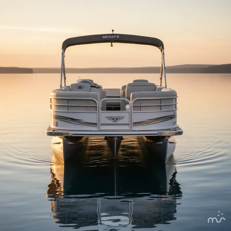 Slide: The Image of Bentley Pontoons 243 cruise 2010 - 3
