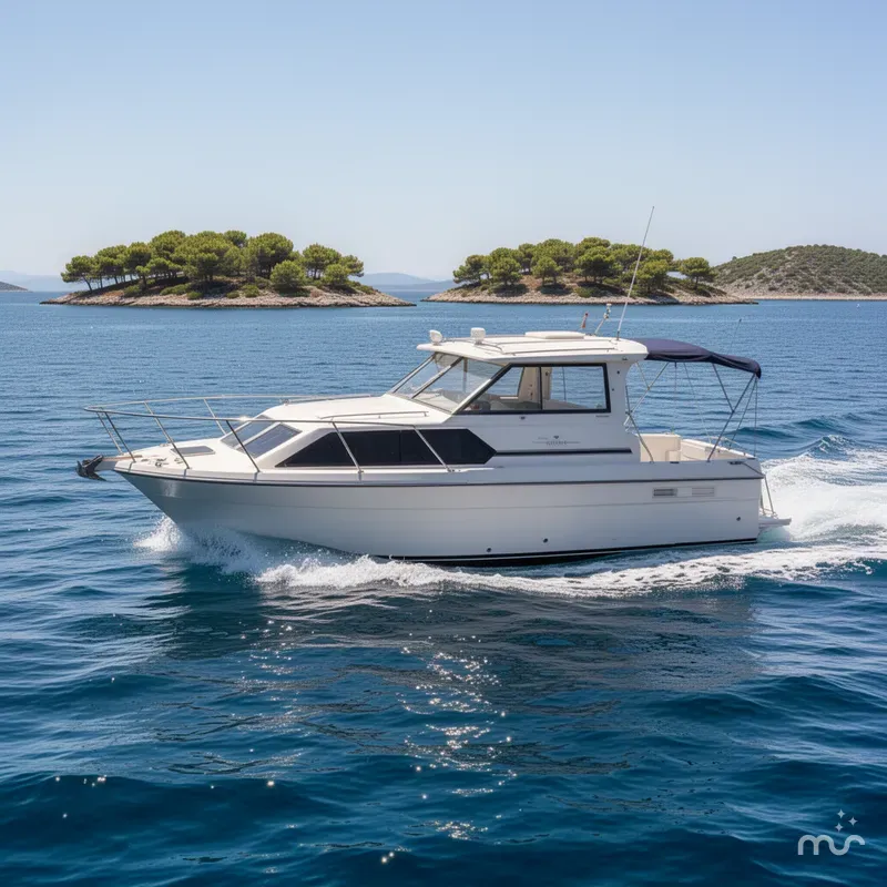 Slide: The Image of Bayliner 2859 Classic Cruiser 1994 - 2