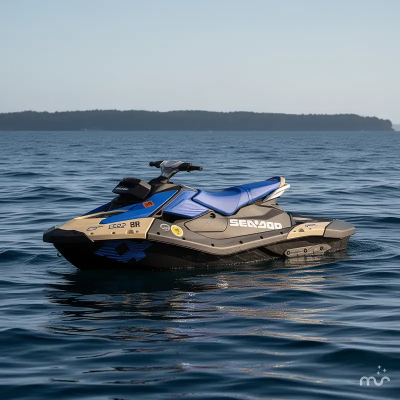 Slide: The Image of Sea-Doo Spark Trixx for 3 iBR 2025 - 4