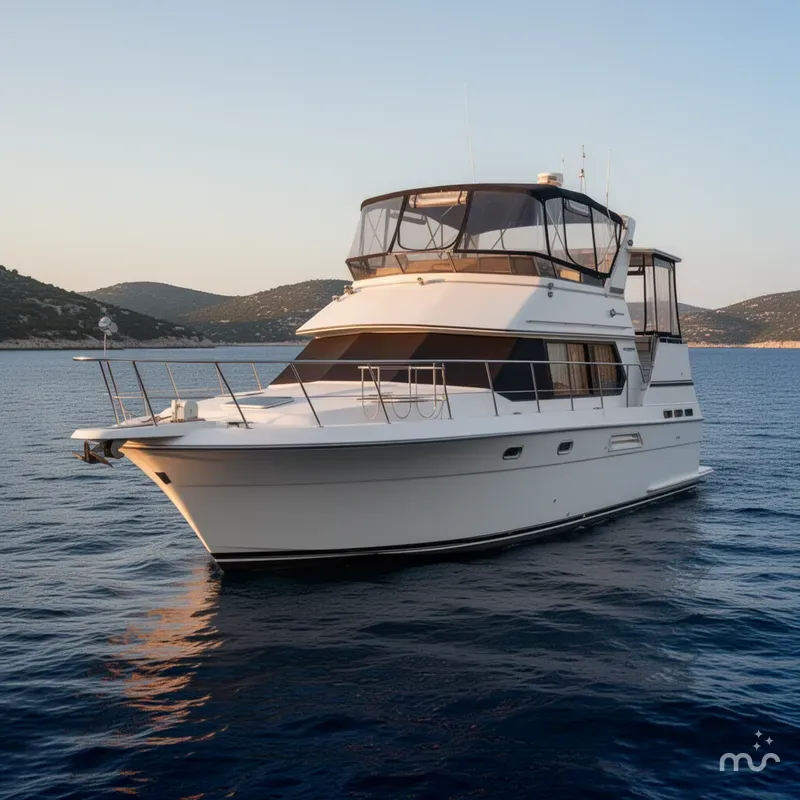 The Image of Carver Yachts 3608 Aft Cabin Motor Yacht 1990 - 0