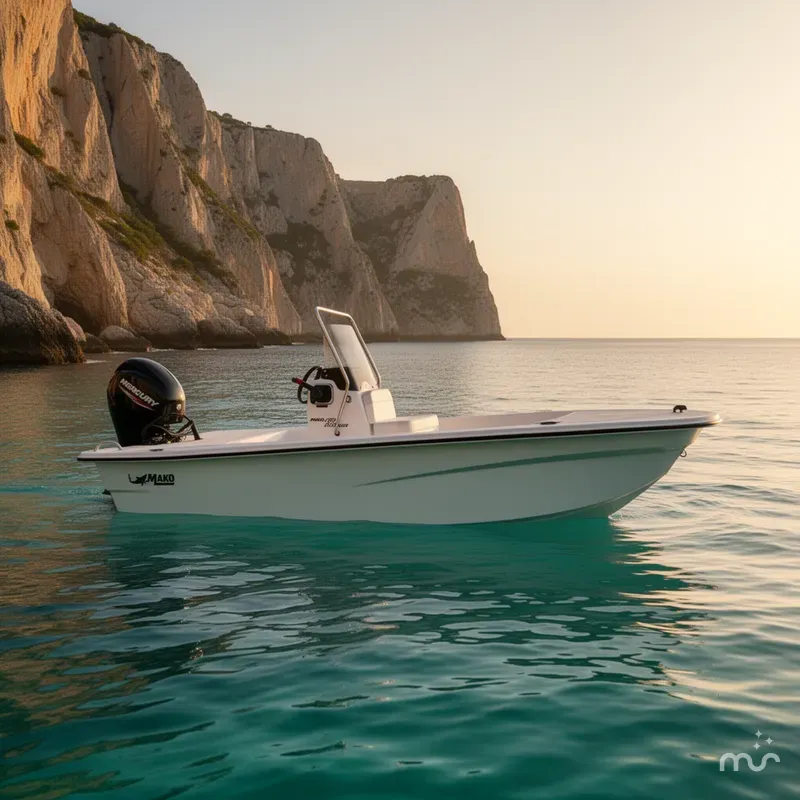 Slide: The Image of Mako Pro Skiff 13 CC 2025 - 2