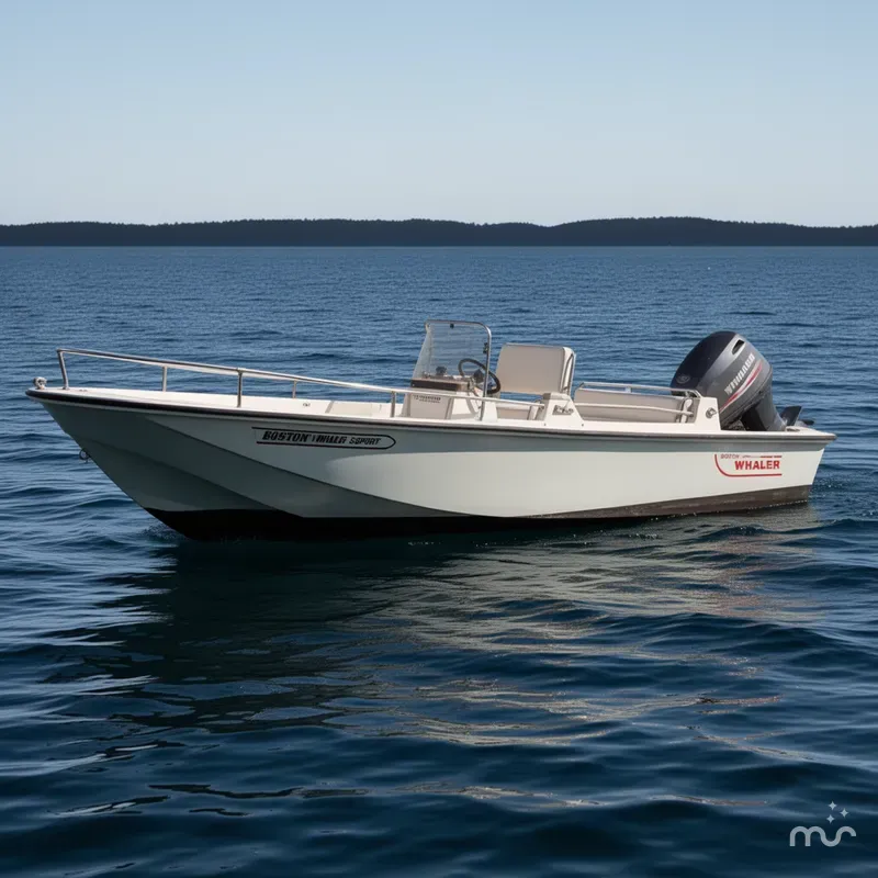 Slide: The Image of Boston Whaler 17 Super Sport 1988 - 2