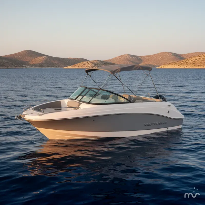 Slide: The Image of NauticStar 223 DC Deck 2026 - 2