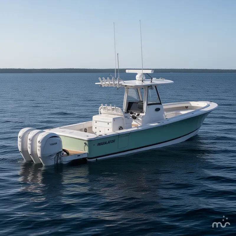 Slide: The Image of Regulator Marine 34 Center Console 2021 - 0