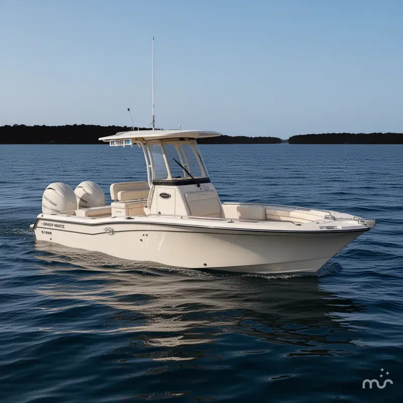 Slide: The Image of Grady-White Fisherman 257 2025 - 0