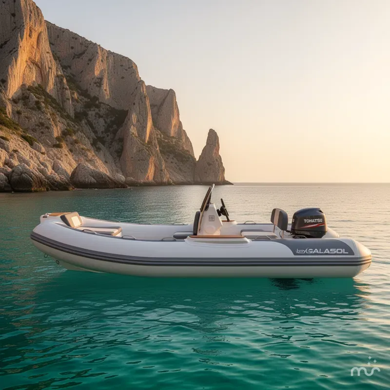 Slide: The Image of Gala A400L with Tohatsu 50HP 2026 - 2