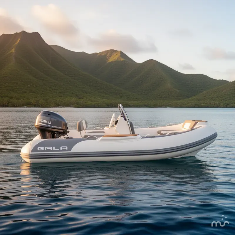 Slide: The Image of Gala A360HL with Yamaha 40HP 2024 - 2