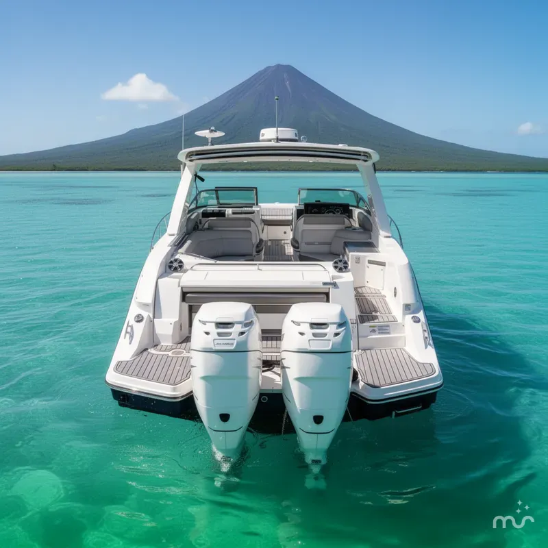 Slide: The Image of Sea Ray SLX 350 Outboard 2021 - 3