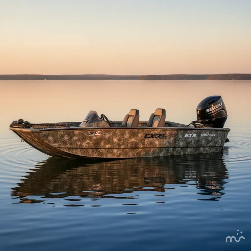 Slide: The Image of Excel EX 203 Crappie 2026 - 0