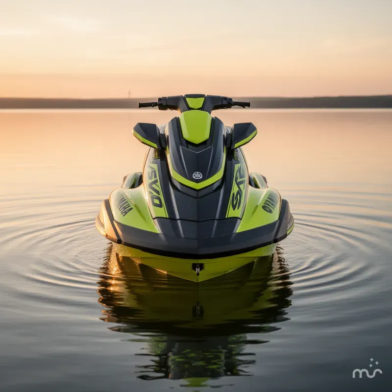 Slide: The Image of Yamaha FX SVHO-CARBON/LIME YELLOW 2021 - 1