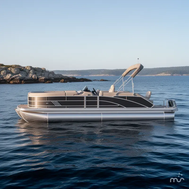 Slide: The Image of Bennington M Sport Lounge 23MSL Tritoon 2026 - 2