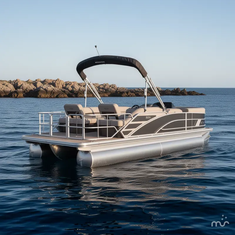 Slide: The Image of Bennington M Sport Lounge 23MSL Tritoon 2026 - 3