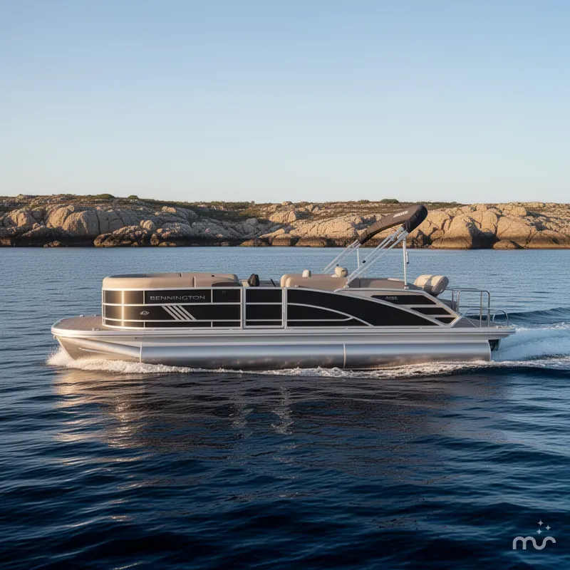 Slide: The Image of Bennington M Sport Lounge 23MSL Tritoon 2026 - 4