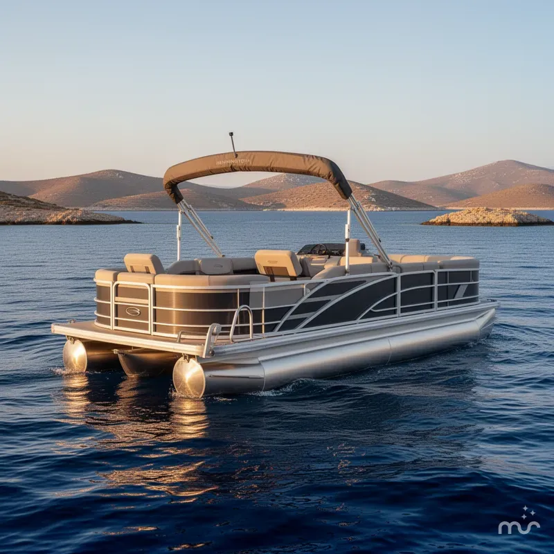 Slide: The Image of Bennington M Sport Lounge 23MSL Tritoon 2026 - 3
