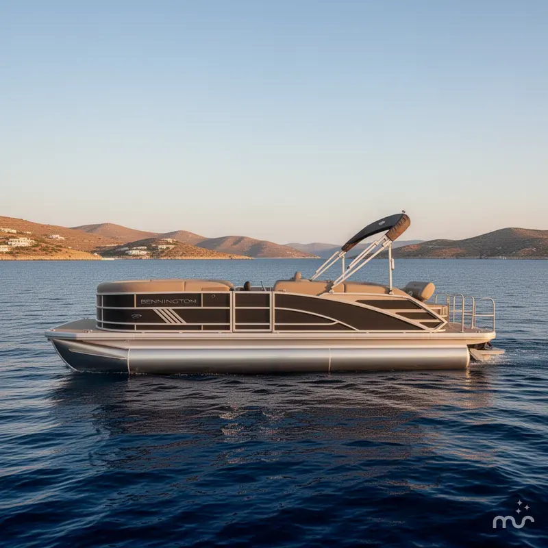 Slide: The Image of Bennington M Sport Lounge 23MSL Tritoon 2026 - 4