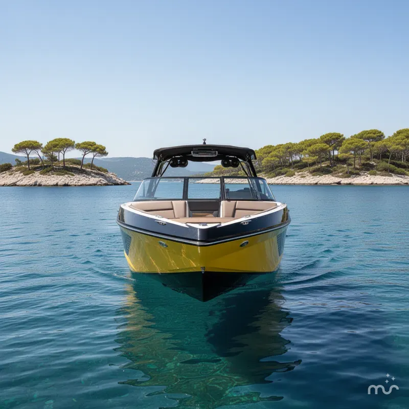 Slide: The Image of Scarab 285 LX Wake 2025 - 1