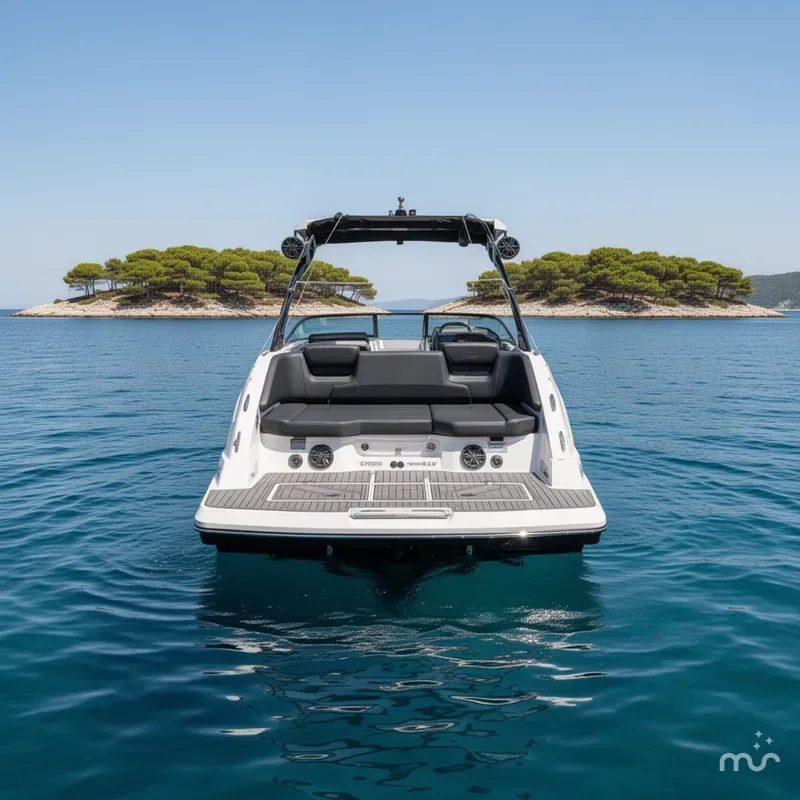 Slide: The Image of Scarab 285 LX Wake 2025 - 3