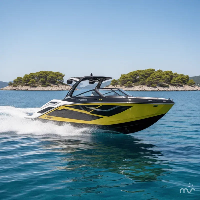 Slide: The Image of Scarab 285 LX Wake 2025 - 4