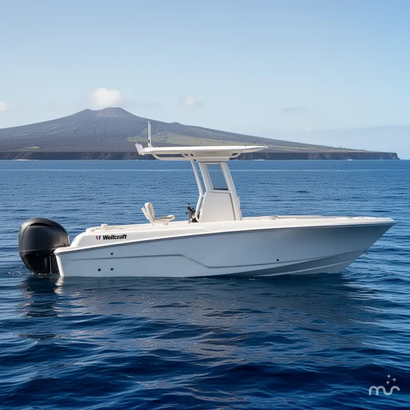 Slide: The Image of Wellcraft 223 Fisherman 2025 - 2