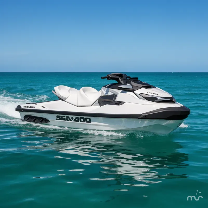 Slide: The Image of Sea-Doo GTX™ Limited 325 White Pearl Premium 2025 - 2