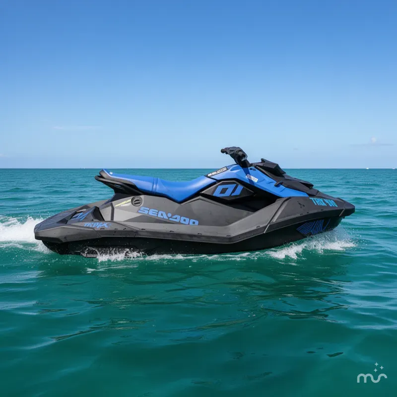 Slide: The Image of Sea-Doo Spark® Trixx™ 3-up Rotax® 900 H.O. ACE™ iBR with A 2022 - 0