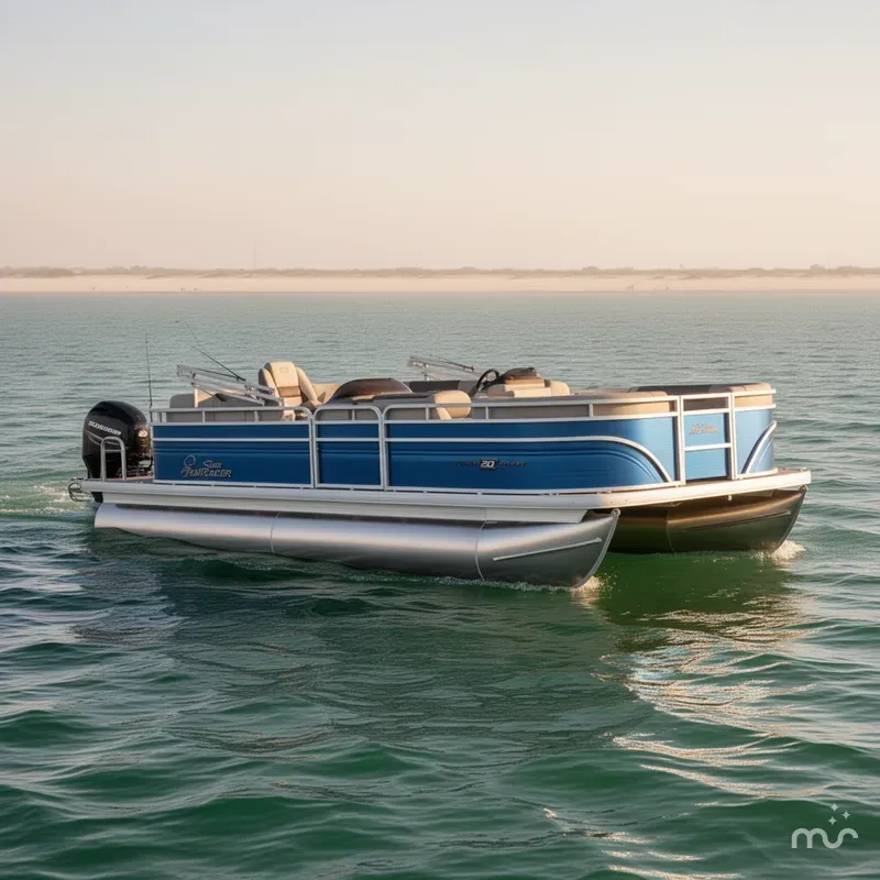 Slide: The Image of Sun Tracker Fishin' Barge 20 DLX 2026 - 0