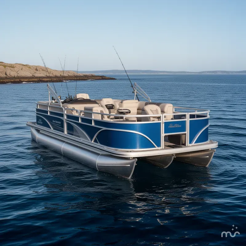 Slide: The Image of Sun Tracker Fishin' Barge 20 DLX 2026 - 3