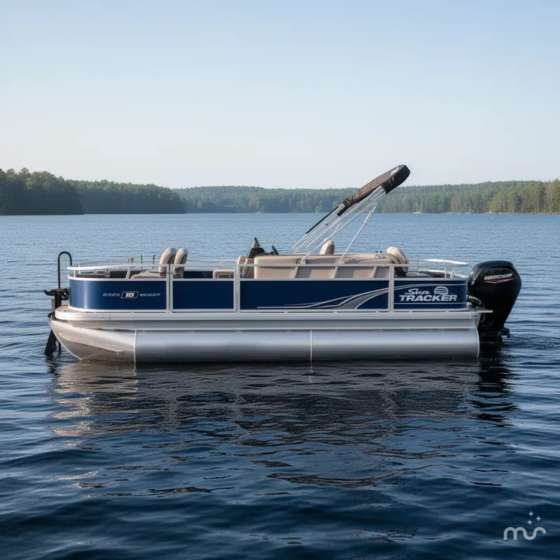 Slide: The Image of Sun Tracker Bass Buggy 18 DLX 2026 - 1