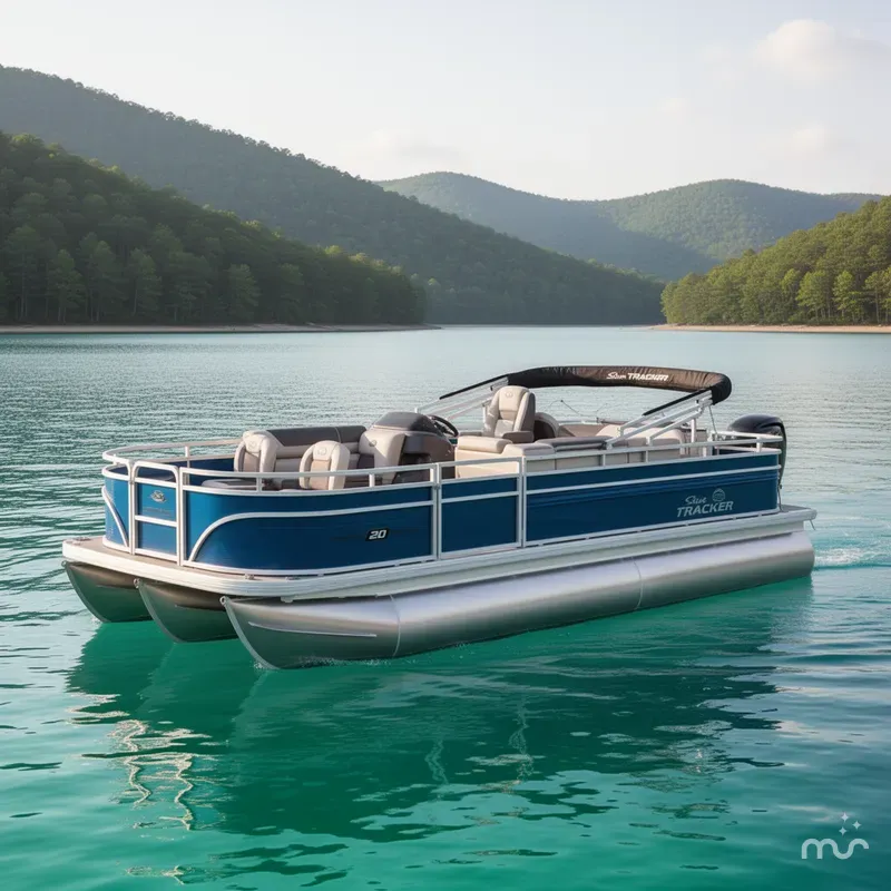 The Image of Sun Tracker Fishin' Barge 20 DLX 2026 - 0