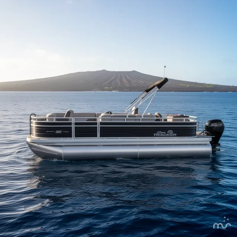 Slide: The Image of Sun Tracker SportFish 20 DLX 2026 - 2