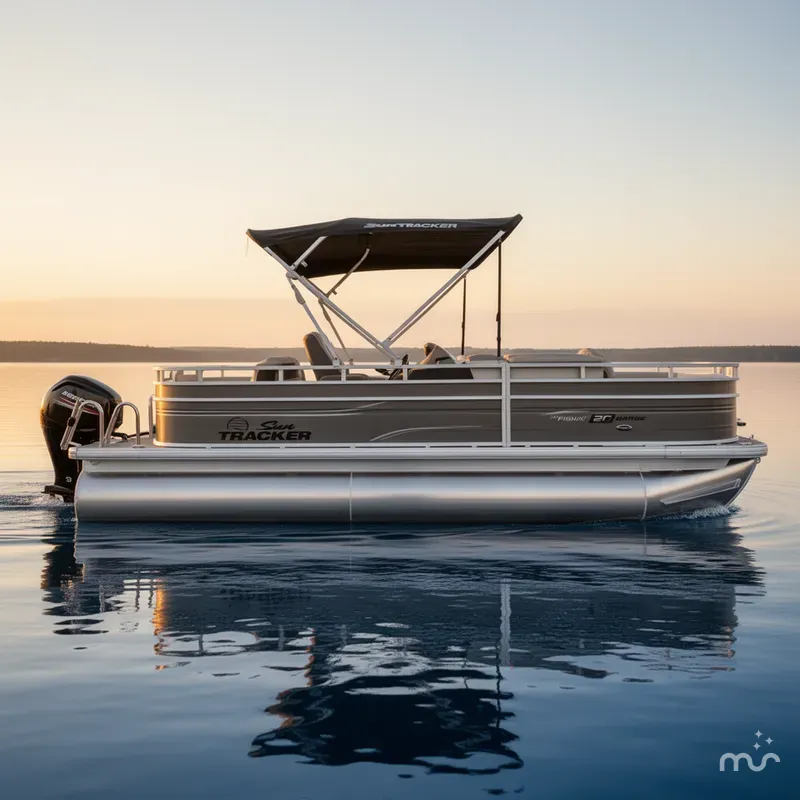 The Image of Sun Tracker Fishin' Barge 20 DLX 2026 - 0