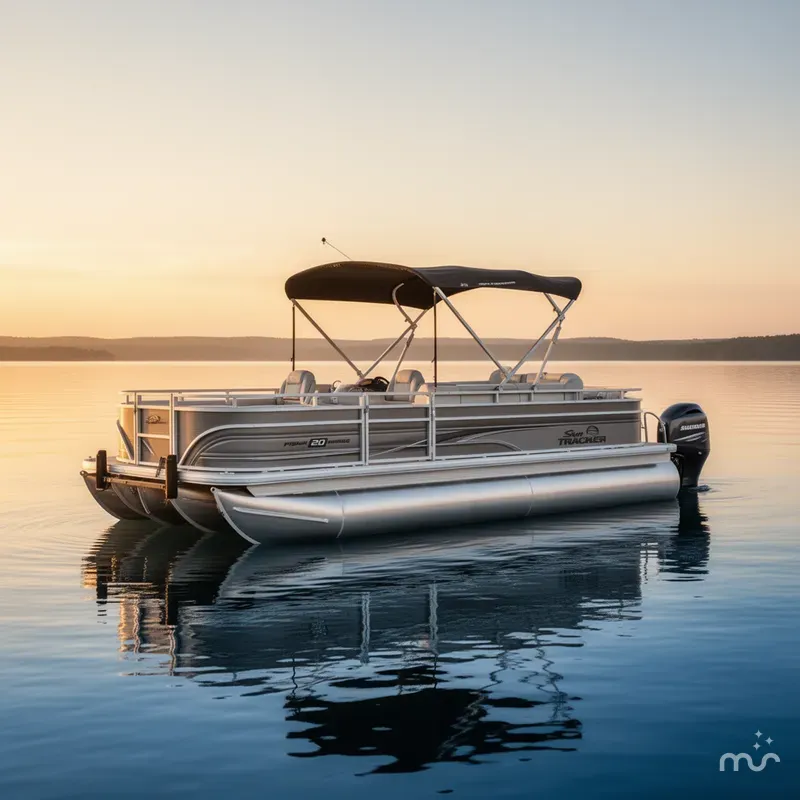 Slide: The Image of Sun Tracker Fishin' Barge 20 DLX 2026 - 4