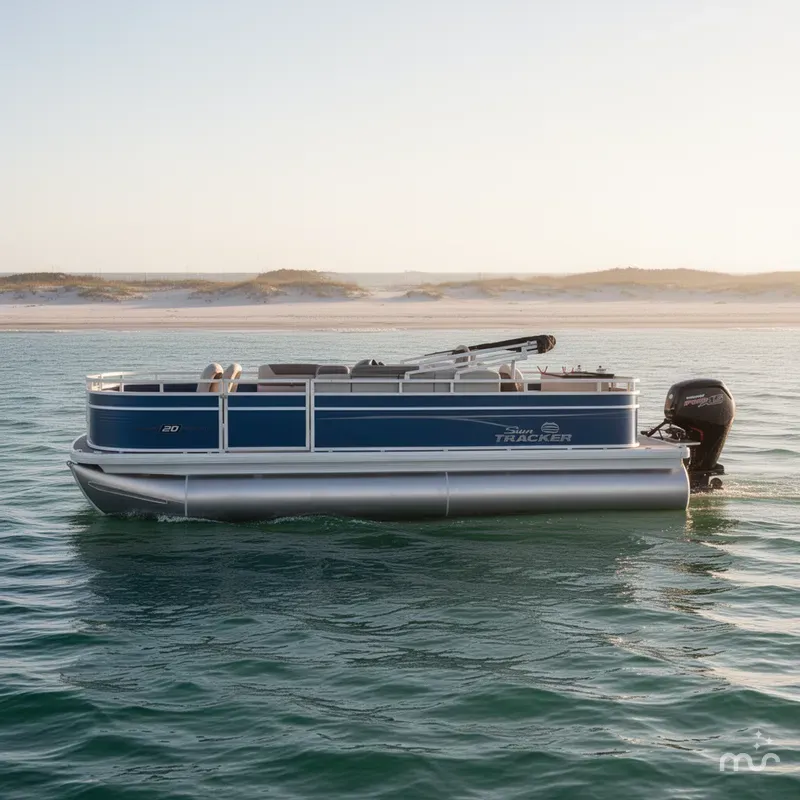 Slide: The Image of Sun Tracker Fishin' Barge 20 DLX 2026 - 1
